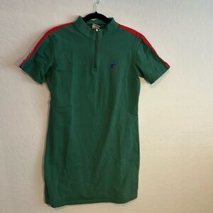 Green Russell Athletic Cotton Dress Size Small.